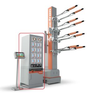 E-CONTROL DEVICE CABINET WITH AUTOMATION FOR 10 CONTROLLERS